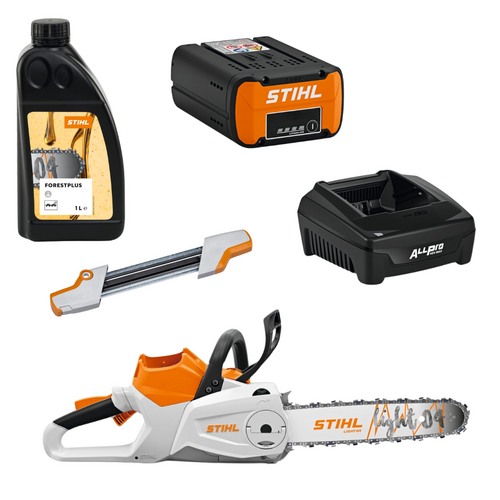 STIHL STIHL MSA 220 C-B accu kettingzaag starters set basic