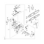 STIHL HTA 150 Aandrijfkop 1/4" 8 Z - onderdelen STIHL STIHL HTA 150 Aandrijfkop 1/4" 8 Z - onderdelen