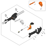 STIHL STIHL Bedieningshandgreep - FA01 790 1306