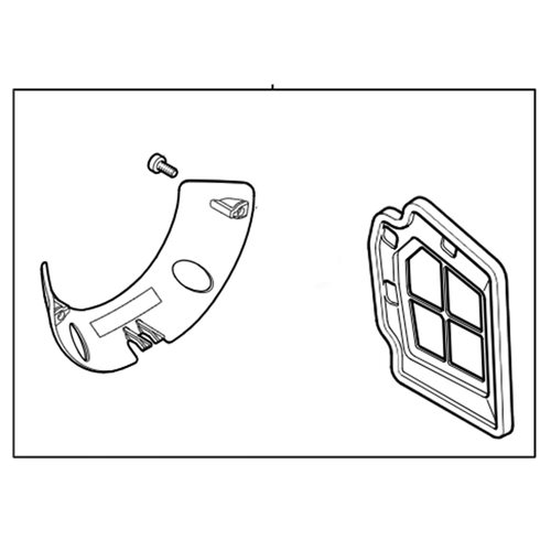 STIHL Set afdekplaat - 4148 007 1000 STIHL STIHL Set afdekplaat - 4148 007 1000
