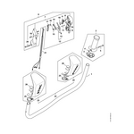 STIHL FS 461 C-EM L Dubbele handgreep - onderdelen STIHL STIHL FS 461 C-EM L Dubbele handgreep - onderdelen