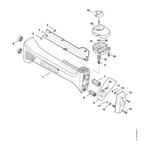 STIHL STIHL FS 461 C-EM AV-systeem - onderdelen