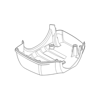 STIHL Beschermplaat - 4147 350 6600