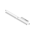 STIHL Steel Ø 28 mm x 1,53 m - 4147 710 7107 STIHL STIHL Steel Ø 28 mm x 1,53 m - 4147 710 7107
