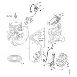 STIHL FS 491 C-EM L Ontstekingssysteem - onderdelen STIHL STIHL FS 491 C-EM L Ontstekingssysteem - onderdelen
