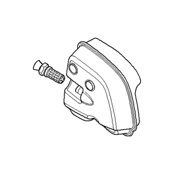 STIHL Uitlaatdemper - 4147 140 0606 STIHL Uitlaatdemper - 4147 140 0606