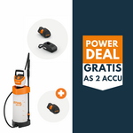 STIHL SGA 30 accu drukspuit actieset met 2x AS 2 accu en 1x ALS 31 lader STIHL STIHL SGA 30 accu drukspuit actieset met 2x AS 2 accu en 1x ALS 31 lader