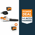 STIHL BGA 60 accu bladblazer actieset met 2x AK 30 S accu en 1x AL 101 lader STIHL STIHL BGA 60 accu bladblazer actieset met 2x AK 30 S accu en 1x AL 101 lader