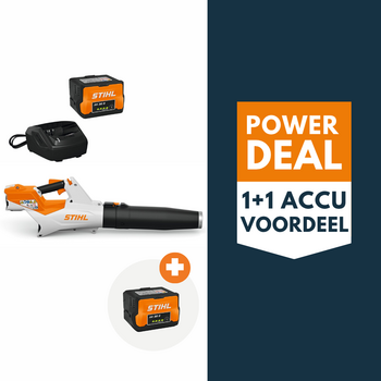 STIHL BGA 60 accu bladblazer actieset met 2x AK 30 S accu en 1x AL 101 lader STIHL BGA 60 accu bladblazer actieset met 2x AK 30 S accu en 1x AL 101 lader