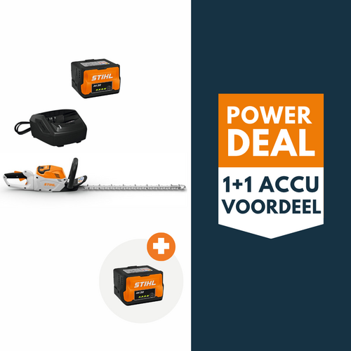 STIHL HSA 60 accu heggenschaar actieset met 2x AK 20 accu en 1x AL 101 lader STIHL STIHL HSA 60 accu heggenschaar actieset met 2x AK 20 accu en 1x AL 101 lader