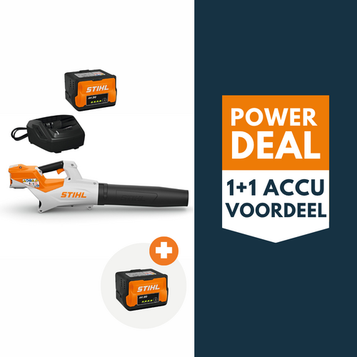 STIHL BGA 50 accu bladblazer actieset met 2x AK 20 accu en 1x AL 101 lader STIHL STIHL BGA 50 accu bladblazer actieset met 2x AK 20 accu en 1x AL 101 lader
