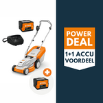 STIHL RMA 235 accu grasmaaier actieset met 2x AK 20 accu en 1x AL 101 lader STIHL STIHL RMA 235 accu grasmaaier actieset met 2x AK 20 accu en 1x AL 101 lader