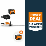 STIHL HSA 50 accu heggenschaar actieset met 2x AK 10 accu en 1x AL 101 lader STIHL STIHL HSA 50 accu heggenschaar actieset met 2x AK 10 accu en 1x AL 101 lader
