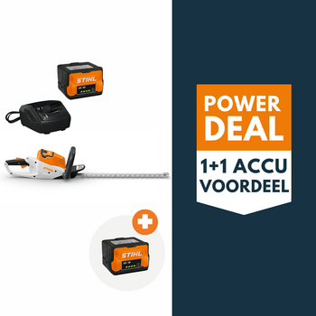 STIHL HSA 50 accu heggenschaar actieset met 2x AK 10 accu en 1x AL 101 lader STIHL HSA 50 accu heggenschaar actieset met 2x AK 10 accu en 1x AL 101 lader