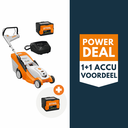 STIHL RMA 239 C accu grasmaaier actieset met 2x AK 20 accu en 1x AL 101 lader STIHL STIHL RMA 239 C accu grasmaaier actieset met 2x AK 20 accu en 1x AL 101 lader