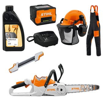 STIHL MSA 70 C-B accu kettingzaag starters set STIHL MSA 70 C-B accu kettingzaag starters set
