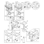 STIHL STIHL FS 240 Carter, cilinder - onderdelen