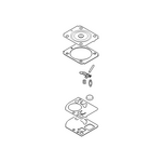 STIHL Carb. membraanset RB-287 - Z010 001 K017 STIHL STIHL Carb. membraanset RB-287 - Z010 001 K017