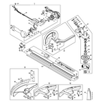 STIHL FS 94 RC-E Bedieningshandgreep, Steel, Aandrijfkop uit Machinenummer 514309587 - onderdelen STIHL STIHL FS 94 RC-E Bedieningshandgreep, Steel, Aandrijfkop uit Machinenummer 514309587 - onderdelen