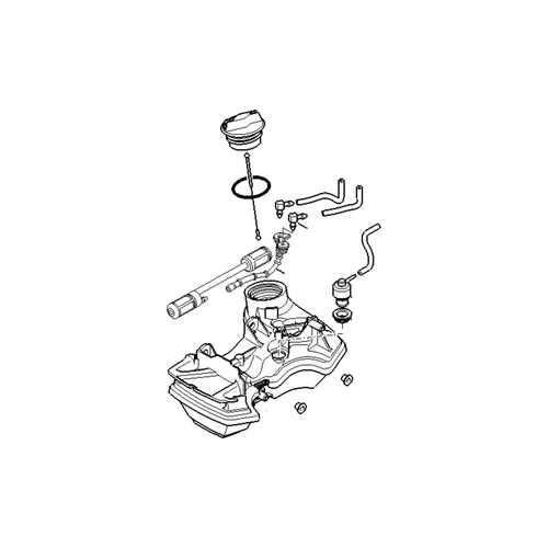 STIHL Benzinetank - 4149 350 0414 STIHL STIHL Benzinetank - 4149 350 0414
