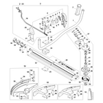 STIHL FS 94 C-E Dubbele handgreep, Steel, Aandrijfkop uit Machinenummer 514309587 - onderdelen STIHL STIHL FS 94 C-E Dubbele handgreep, Steel, Aandrijfkop uit Machinenummer 514309587 - onderdelen