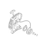 STIHL Startmechanisme - 4140 190 4009 STIHL STIHL Startmechanisme - 4140 190 4009