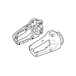 STIHL Handgreephuis - HA07 790 1000 STIHL STIHL Handgreephuis - HA07 790 1000