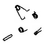 STIHL Set bevestigingsonderdelen - FA08 007 1300 STIHL STIHL Set bevestigingsonderdelen - FA08 007 1300