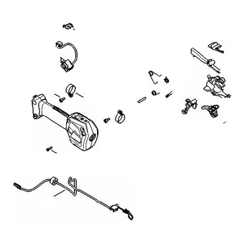 STIHL Bedieningshandgreep - FA08 790 1300 STIHL STIHL Bedieningshandgreep - FA08 790 1300