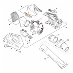 STIHL BGA 30 Reserveonderdelen - onderdelen STIHL STIHL BGA 30 Reserveonderdelen - onderdelen