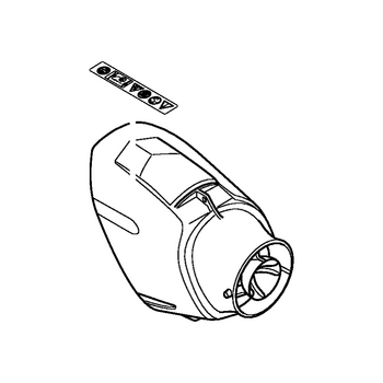 STIHL Inlaatpoort - 4866 760 9801