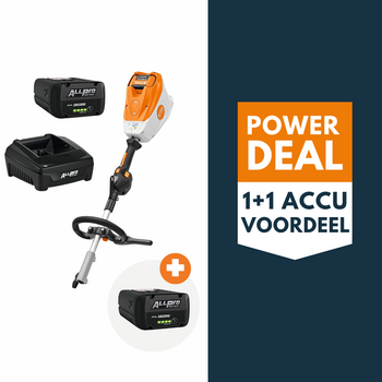 STIHL KMA 200 R accu combimotor actieset met 2x AP 300 P accu en 1x AL 301.1 lader