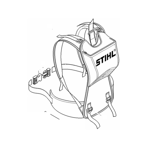 STIHL Draagriem - 4147 710 9010 STIHL STIHL Draagriem - 4147 710 9010