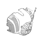 STIHL Ventilatorhuis - 4241 080 1804 STIHL STIHL Ventilatorhuis - 4241 080 1804