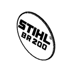 STIHL Typeplaatje BR 200 - 4241 967 1506 STIHL STIHL Typeplaatje BR 200 - 4241 967 1506