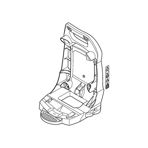 STIHL Rugplaat - 4241 700 3803 STIHL STIHL Rugplaat - 4241 700 3803
