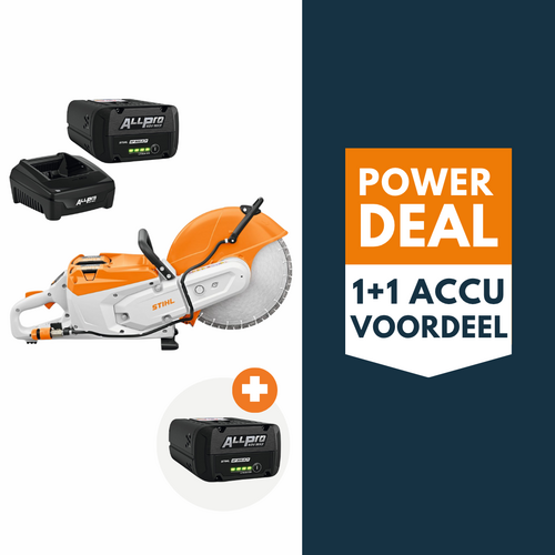 STIHL TSA 500 B accu doorslijper actieset met 2x AP 300 P accu en 1x AL 301.1 lader STIHL STIHL TSA 500 B accu doorslijper actieset met 2x AP 300 P accu en 1x AL 301.1 lader