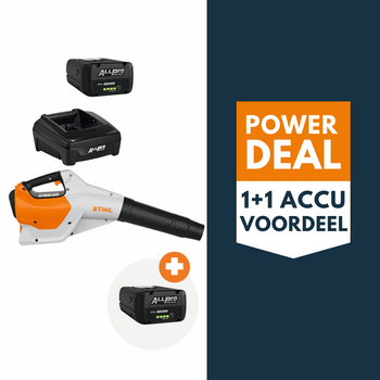 STIHL BGA 160 Accu bladblazer actieset met 2x AP 300 P accu en 1x AL 301.1 lader