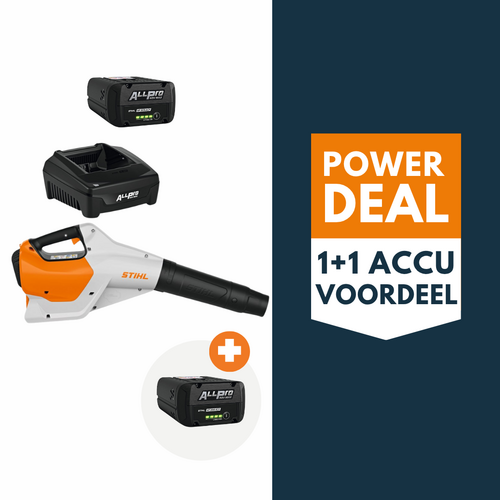 STIHL BGA 160 Accu bladblazer actieset met 2x AP 300 P accu en 1x AL 301.1 lader STIHL STIHL BGA 160 Accu bladblazer actieset met 2x AP 300 P accu en 1x AL 301.1 lader