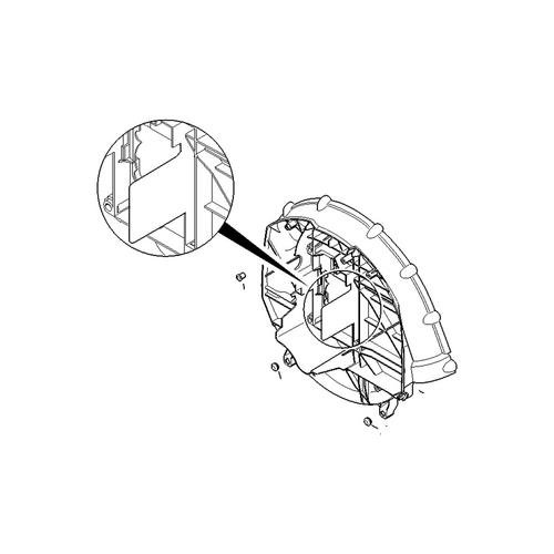STIHL STIHL Rotorhuis binnen - 4282 700 4106