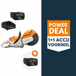 STIHL STIHL TSA 300 accu doorslijper actieset met 2x AP 300 P accu en 1x AL 301.1 lader
