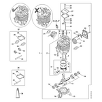 STIHL BR 700 Motor (A) - onderdelen STIHL STIHL BR 700 Motor (A) - onderdelen