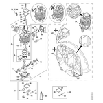 STIHL BR 700 Motor (B) - onderdelen STIHL STIHL BR 700 Motor (B) - onderdelen