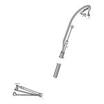 STIHL Gaskabel - 4282 180 1107 STIHL STIHL Gaskabel - 4282 180 1107