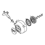 STIHL STIHL Chokedeksel m. startmechanisme - 4244 190 0303
