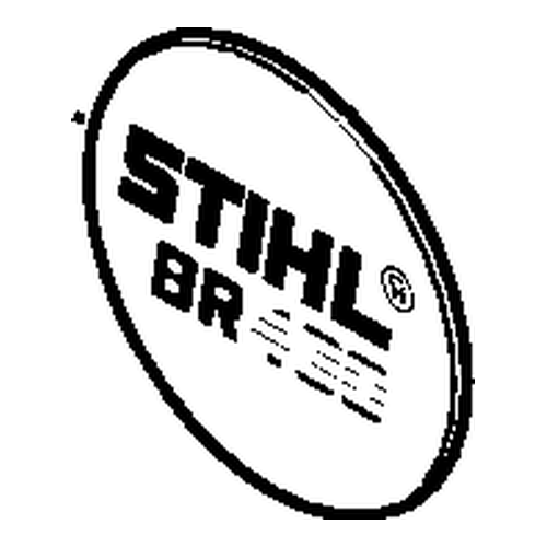 STIHL STIHL Typeplaatje BR 430 - 4244 967 1502