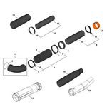 STIHL BRA 280 B Harmonicaslang, blaaspijp - onderdelen STIHL STIHL BRA 280 B Harmonicaslang, blaaspijp - onderdelen
