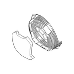 STIHL Beschermrooster - BA07 760 8100 STIHL STIHL Beschermrooster - BA07 760 8100