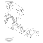 STIHL SH 86 Achterhandgreep - onderdelen STIHL STIHL SH 86 Achterhandgreep - onderdelen
