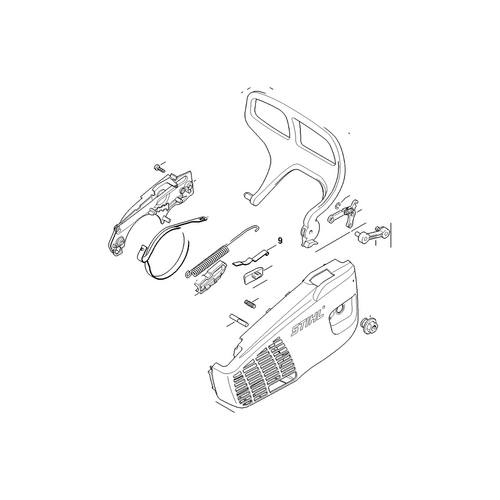 STIHL STIHL Kettingtandwieldeksel - 1137 640 1740